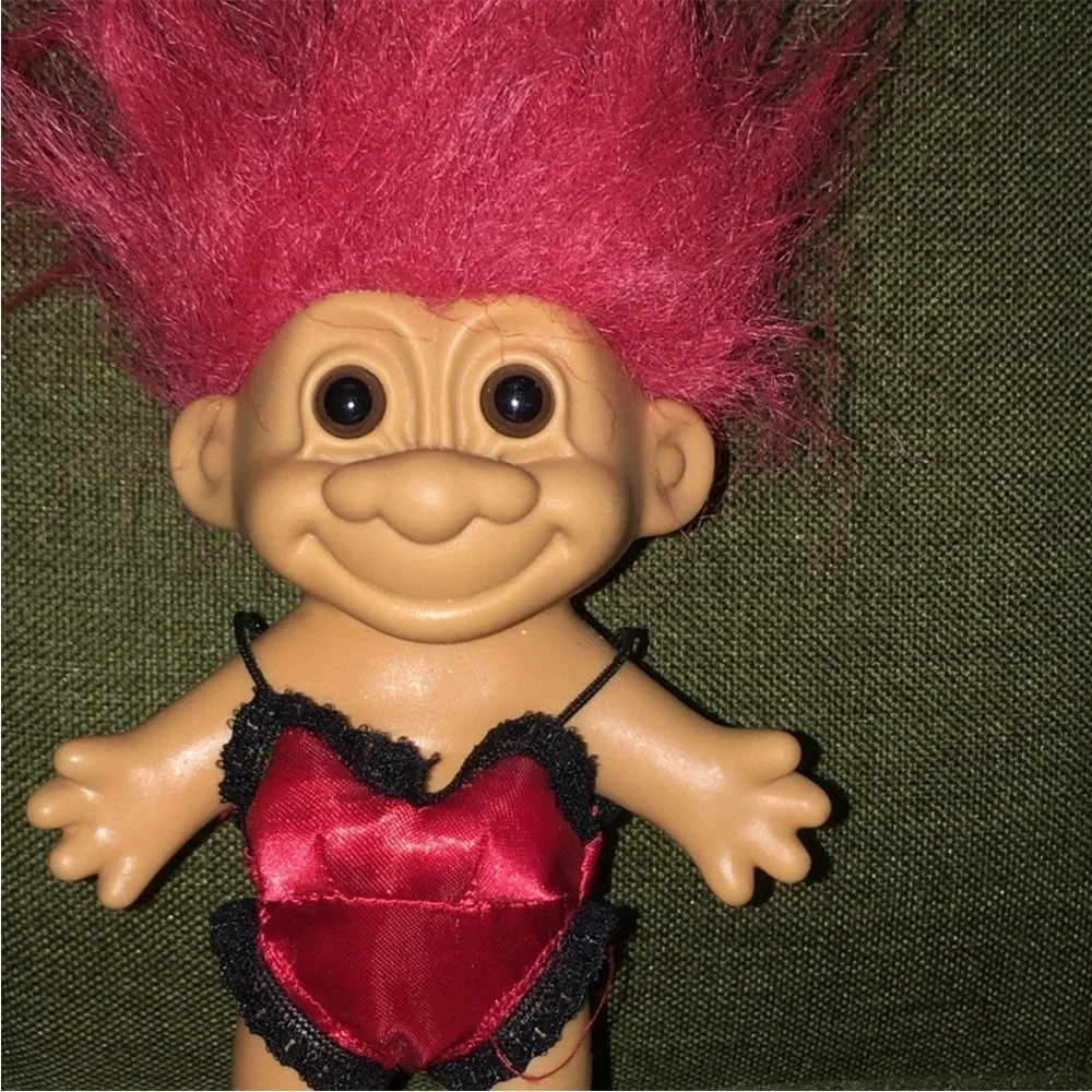 Euc vintage troll dolls